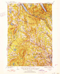 Download a high-resolution, GPS-compatible USGS topo map for Lyndonville, VT (1951 edition)