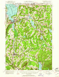 Download a high-resolution, GPS-compatible USGS topo map for Memphremagog, VT (1961 edition)