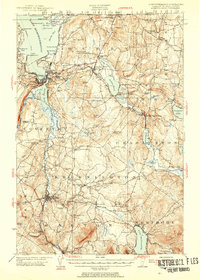 preview thumbnail of historical topo map of Orleans County, VT in 1953