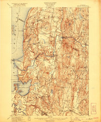 Download a high-resolution, GPS-compatible USGS topo map for Milton, VT (1921 edition)