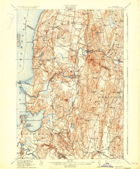 Download a high-resolution, GPS-compatible USGS topo map for Milton, VT (1931 edition)