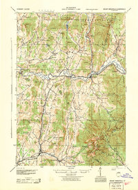 preview thumbnail of historical topo map of Lamoille County, VT in 1944