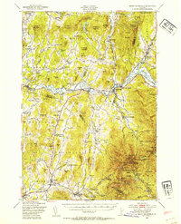 preview thumbnail of historical topo map of Lamoille County, VT in 1948