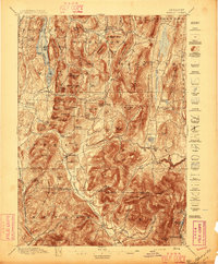1897 Map of Pawlet, VT