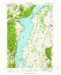 Download a high-resolution, GPS-compatible USGS topo map for Port Henry, VT (1963 edition)