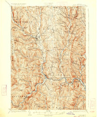 Download a high-resolution, GPS-compatible USGS topo map for Randolph, VT (1933 edition)