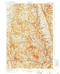 preview thumbnail of historical topo map of Addison County, VT in 1917