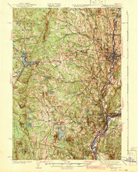 Download a high-resolution, GPS-compatible USGS topo map for St Johnsbury, VT (1943 edition)