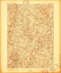 1896 Map of Strafford
