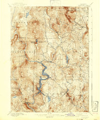 1889 Map of Wilmington, 1942 Print
