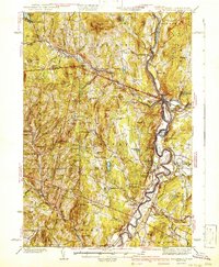1941 Map of Woodsville, NH
