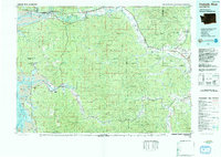 preview thumbnail of historical topo map of Pacific County, WA in 1992