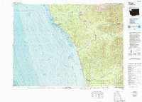 Download a high-resolution, GPS-compatible USGS topo map for Forks, WA (1988 edition)