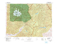 Download a high-resolution, GPS-compatible USGS topo map for Mount Rainier, WA (1978 edition)