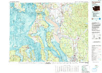Download a high-resolution, GPS-compatible USGS topo map for Port Townsend, WA (1993 edition)