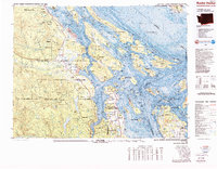 Download a high-resolution, GPS-compatible USGS topo map for Roche Harbor, WA (1989 edition)