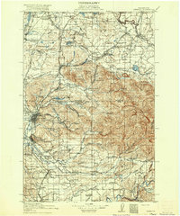 1916 Map of Chehalis
