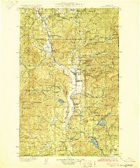 1930 Map of Chewelah