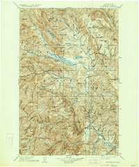 Download a high-resolution, GPS-compatible USGS topo map for Chiwaukum, WA (1934 edition)