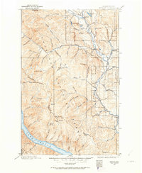 1899 Map of Methow, 1963 Print