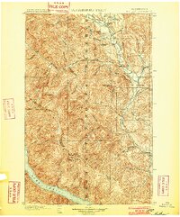 1901 Map of Methow