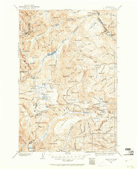 1902 Map of Mount Aix