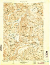 1904 Map of Mt Aix