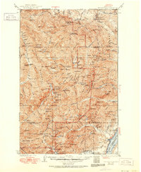 preview thumbnail of historical topo map of Jefferson County, WA in 1938