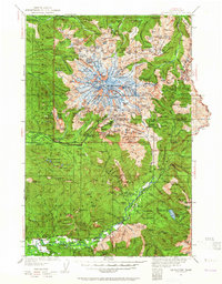 Download a high-resolution, GPS-compatible USGS topo map for Mt Rainier, WA (1965 edition)