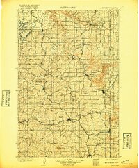 1905 Map of Oakesdale, 1917 Print