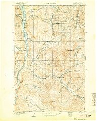 preview thumbnail of historical topo map of Okanogan County, WA in 1904