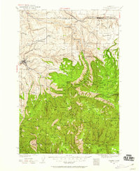 Download a high-resolution, GPS-compatible USGS topo map for Pomeroy, WA (1959 edition)
