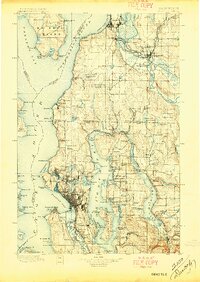 1897 Map of Seattle