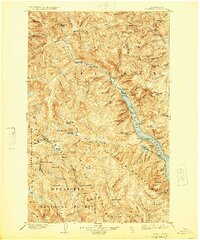 preview thumbnail of historical topo map of Chelan County, WA in 1904