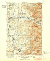 1921 Map of Sultan, WA