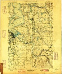 1900 Map of Tacoma