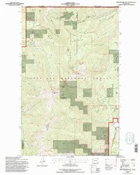 Download a high-resolution, GPS-compatible USGS topo map for Abercrombie Mtn, WA (1997 edition)