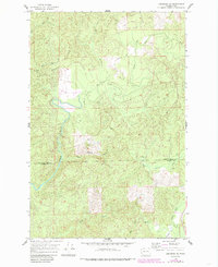 Download a high-resolution, GPS-compatible USGS topo map for Aberdeen SE, WA (1985 edition)