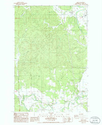 Download a high-resolution, GPS-compatible USGS topo map for Adna, WA (1986 edition)
