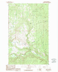 Download a high-resolution, GPS-compatible USGS topo map for Aeneas, WA (1988 edition)