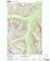 Download a high-resolution, GPS-compatible USGS topo map for Agnes Mtn, WA (1987 edition)