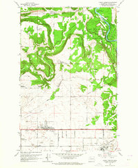 Download a high-resolution, GPS-compatible USGS topo map for Airway Heights, WA (1964 edition)