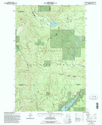 Download a high-resolution, GPS-compatible USGS topo map for Aladdin Mtn, WA (1996 edition)