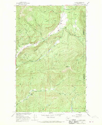 preview thumbnail of historical topo map of Stevens County, WA in 1966