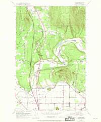Download a high-resolution, GPS-compatible USGS topo map for Alger, WA (1969 edition)