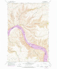 Download a high-resolution, GPS-compatible USGS topo map for Almota, WA (1977 edition)