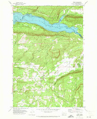 Download a high-resolution, GPS-compatible USGS topo map for Amboy, WA (1973 edition)
