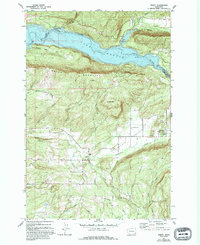 Download a high-resolution, GPS-compatible USGS topo map for Amboy, WA (1994 edition)