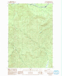 Download a high-resolution, GPS-compatible USGS topo map for Anderson Lake, WA (1993 edition)