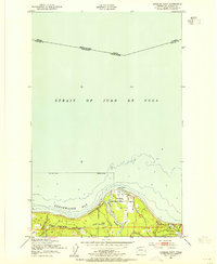 Download a high-resolution, GPS-compatible USGS topo map for Angeles Point, WA (1955 edition)